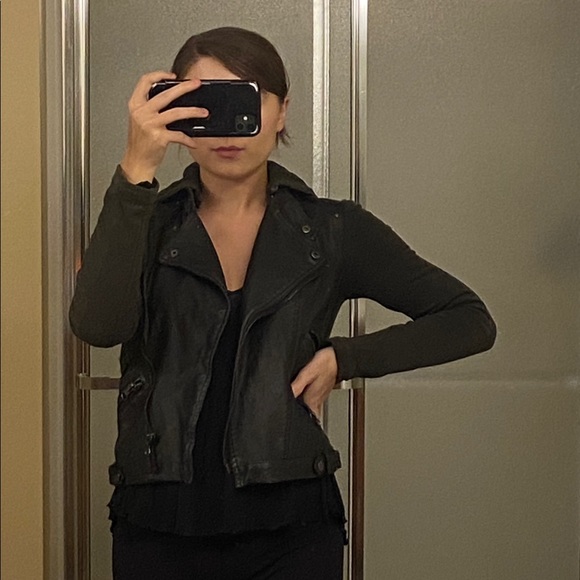 DISTRESSED UO JACKET - Picture 3 of 4